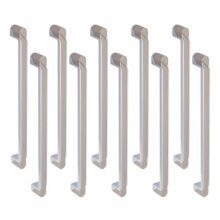 Atom 12.7 Inches Cabinet Door Handle | for Office Drawer Cupboard Almirah Kitchen Wardrobe Doors Pull Handles | Silver Satin Finish (Set of 20, CH-241)