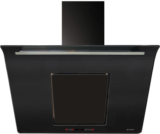 FABER Hood Curvy Plus BK TC LTW 60 (110.0393.697) 1000 CMH 60 cm Chimney(Wall Mounted, Black)