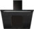 FABER Hood Curvy Plus BK TC LTW 60 (110.0393.697) 1000 CMH 60 cm Chimney(Wall Mounted, Black)