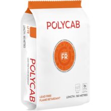 Polycab LF FR 180M coil | 4 SQ MM | Flame Retardant technology | Lead free insulation | 99.97% high purity copper | Rodent protection | RoHS & REACH complaint (Blue)