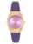 French Connection 3 Hands Purple Dial Round Sunray Analog Watch for Women – FCS07PR
