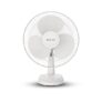 Bajaj Frore Neo Table Fan 400 Mm | Table Fans For Home & Office |Aerodynamically Balanced Blades| 100% Coppermotor| Highair Delivery|3-Speed Control| 2-Yr Warranty 【White】