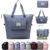 TEKCOOL Nylon 41 Liter Expandable Travel Bags for Women, Duffle Bags for Women Luggage, Foldable Vanity Traveling Bag, Waterproof Hand Bag for Ladies Personal Items(Blue):