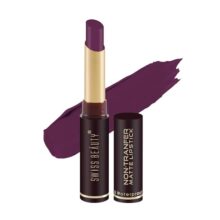 Swiss Beauty Non-Tranfer Matte Lipstick, Smooth & Waterproof, Attitude, 2g