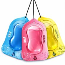 The Old Natural Car Air Freshener Hanging – Snif Gel Car Perfume, Essential Oil Based Long Lasting Car Fragrance (30–45 Days), Odor Eliminator Auto Air Freshener For Car – Pack Of 3