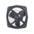 Ecolink Vento 225Mm Metal Exhaust Fan For Kitchen & Bathroom | Pack Of 1 (Black)