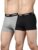 Levi’S Men Pack Of 2 Printed Cotton Shorter Length Stretch Elastic Waistband Trunk