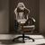 Baybee Drogo Multi-Purpose Ergonomic Gaming Chair With 7 Way Adjustable Seat, Head & Usb Massager, Pu Leather Lumbar Pillow Home & Office Chair With Full Reclining Back Footrest (Emperor Brown)