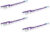 EcoLink EcoLink Champion Compact 4-ft Batten for Living Room & Bedroom 20 W 110.3 cm Tube Light(White, Pack of 4)