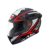Studds Thunder Full Face Helmet D4 with Clear Visor (Matt Black N2, L)