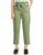 Amazon Brand – Symbol Women’s Tapered Paper Bag Trousers (High Rise Ankle Length | with Self Fabric Belt) (CT-19 Cont_Olive_26)