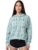 Bewakoof Official Disney Merchandise Mickey Mouse Women’S Aop Oversized Fit Full Sleeve Hooded Cotton Blend Hoodies_682779_Green_2Xl