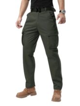Inkkr Men Cargo || Cotton Men Cargo Pants || 11-Green M-Size Cargos