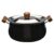 Wonderchef Ebony Hard Anodized Non-Stick Biryani Handi with Lid – 5L | Black, 1 Piece