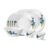 Larah by Borosil Nina Fluted Series Opalware Dinner Set | 13 Pieces for Family of 4 | Microwave & Dishwasher Safe | Bone-Ash Free | Crockery Set for Dining & Gifting | Plates & Bowls | White