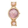 Titan Raga Power Pearls 2.0 With Quartz Analog Mother Of Pearl Dial Rose Gold Brass Strap Watch For Women – 2810Wm02F