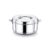 Praylady Vintage Insulated Hot Pot Casserole 1.5 Litre – Stainless Steel Thermal Food Warmer with Lid | Leak-Proof & Durable Serving Bowl for Lunch, Dinner, Parties | Elegant Silver Finish