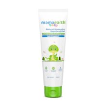 Mamaearth Natural Mosquito Repellent Gel – 100Ml |Deet Free | Protects From Dengue, Malaria & Chikungunya| Made Safe Certified | Protection From Mosquitoes | Safe If Ingested