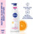 NIVEA Natural Glow, Cell Repair Brightens Skin, 50x Vitamin C Body Lotion with SPF 15(400 ml)
