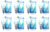 wipro Tejas 5W LED Bulb B22 pack of 8