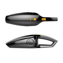 Sulfar 6617 Car Vacuum Cleaner High Power, Portable Vaccum Cleaner for car with 4.5 M Corded, 12V/120W/4500PA, /Home Cleaning Kit with Three Layer HEPA Filter for Deep Cleaning (Wet and Dry)