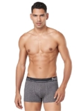 Macroman M-Series MW Signature Collection By Rohit Bal Premium Cotton Polyester Spandex Mens Trunks Black Small MMS8222