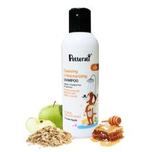 Petterati Dog Shampoo 100Ml – Sulphate & Paraben Free – Oatmeal, Manuka Honey & Green Apple – For Golden Retrievers, Labradors, Shih Tzu, German Shepherds