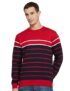 Amazon Brand – Symbol Men’s Cotton Blend Round Neck Sweatshirt (AW19MNSSW60_Estate Red_S)
