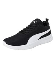 PUMA | Ultimate Ease Men’s Running Shoes | Black-White | 8UK