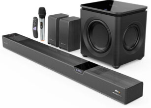ZEBRONICS Juke Bar 10000 (SBSPK C16) Dolby Atmos, DTS X, Wireless Subwoofer & Satellite 1100 W Bluetooth Soundbar(Black, 7.2.4 Channel)