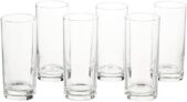 Amazon Brand – Solimo Glass Set (275Ml, Transparent) – Set Of 6