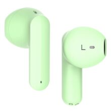 Crossbeats Tws Ear Buds | 30Hrs Playtime | Ultralight Bluetooth Earphones With Mic & Voice Assistant | Passive Noise Cancelling | Type-C Fasting Charging (Green)