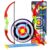 Storio Outdoor Toys Bow and Arrow Archery Set Toy Set with Target Board – Dhanush Baan for Kids Girls Boys, Multicolor
