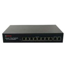 CP Plus 8+2 Port Fast Ethernet Switch with 8 PoE CP-ANW-HP8H2-96