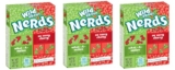 Nerds Wild Cherry and Watermelon Candy, Tiny Tangy Crunchy, No Artificial Flavours, Travel Pack, 46g, 3 Count, Product of USA from Decadent Foods