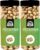 WONDERLAND Roasted and Salted Jumbo California Size Pistachio in Jar (Pack Of 2 )-1Kg Pistachios(2 x 0.5 kg)