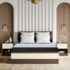 Interio by Godrej Mattress Reborn King Bed Foam Mattress (78 x 72 x 6), 5-Years Warranty, Latex Foam