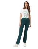 Marks & Spencer Flared High Waist Jeggings T573956KPEACOCK (XS)