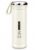 NICE Water Bottle with Glass Inner, 400 ml, Cream