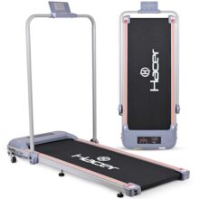 HACER HT02 Treadmill Walking Pad 2HP Electric Foldable Walking & Running Home Gym Workout Incline Machine Max Speed 12km/hr & User Weight 100kg