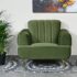 Home Centre | Rother | Fabric|Solid Wood | 3 Seater Sofas | Brown | 1 Year Warranty