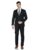 RAYMOND Men’s Wool Blend SB2 BTN Notch Lapel Floating Suit-1 Dress Set (RPDC01632-K9_Black_100)