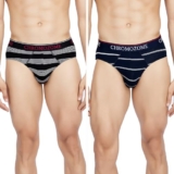 Chromozome Men Brief CZ 306 (Pack of 2) S Multi 8