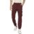 Campus Sutra Men’S Regular Fit Cargo Pants (Cbcs22_Csmsscr5569_Maroon_30)