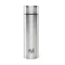 Cello H2O Stainless Steel Water Bottle For Office & Daily Use 1000 Ml, Silver | Single Wall Freezer & Fridge Safe, Lightweight & Stylish Leakproof Rustproof Steel Water Bottle For School, Gym & Travel