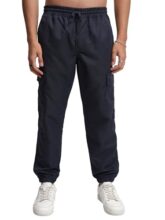 Highlander Men’S Low Rise Regular Pants (Phtr000009_Navy_S)