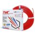 TWC Lite Yellow 0.75 SQMM 180 METER | Copper Wire | HRFR (Heat Resistant Flame Retardant) Lead-Free Cable | Low Smoke Halogen-Free Wire for Home & Industrial Electrical Wiring