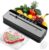 Fizloz Automatic Vacuum Sealer Machine For Food Storage | Portable Electric Food Saver With Sealing Bags | Air Tight Vacuum Packing Machine For Meat, Vegetables & Fruits