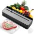 Fizloz Automatic Vacuum Sealer Machine For Food Storage | Portable Electric Food Saver With Sealing Bags | Air Tight Vacuum Packing Machine For Meat, Vegetables & Fruits