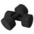 Aurion Pvc Dumbbells – Black (1 Kg X 2), (Set Of Two) | Premium Hand Weight Dumbbell | Exercise And Fitness Training Equipment For Home And Gym Use | Full Body Workout | For Men And Women